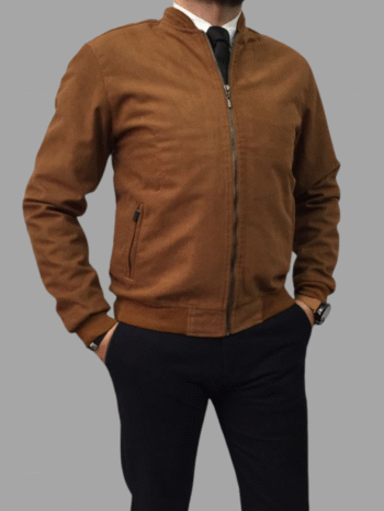 Chaqueta gamuza textil